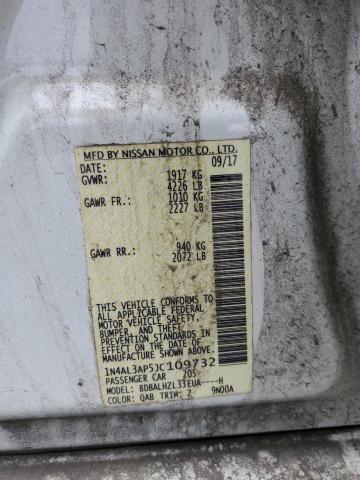 2018 NISSAN ALTIMA 2.5 1N4AL3AP5JC109732