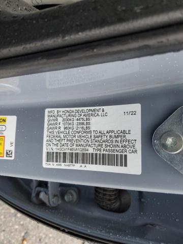 2022 HONDA ACCORD SPO - 1HGCV1F46NA102694