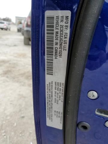 2022 DODGE CHALLENGER 2C3CDZJG2NH215291