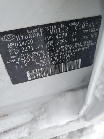 2020 HYUNDAI ELANTRA GT - KMHH55LC9LU145652