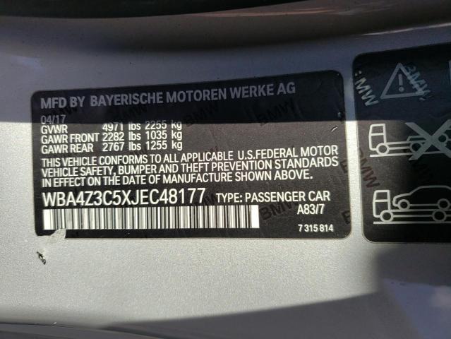 WBA4Z3C5XJEC48177 BMW 430xi
