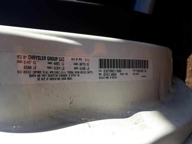 3C3CFFBR6CT116583 Fiat 500