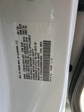 2021 HONDA ODYSSEY EL - 5FNRL6H95MB010020