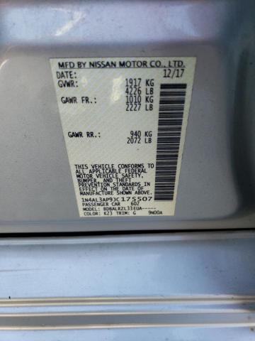 2018 NISSAN ALTIMA 2.5 1N4AL3AP9JC175507