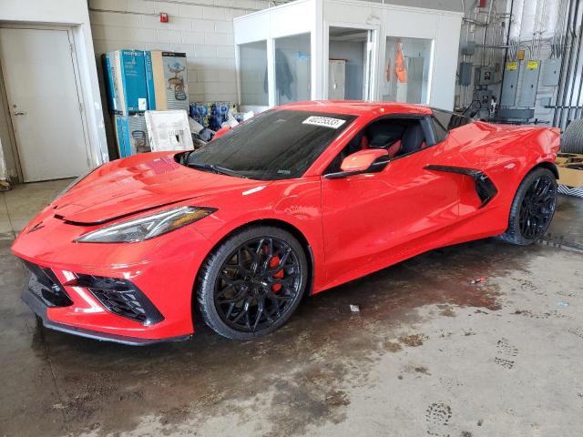 Chevrolet Corvette salvage cars for sale: 2020 Chevrolet Corvette Stingray 3LT