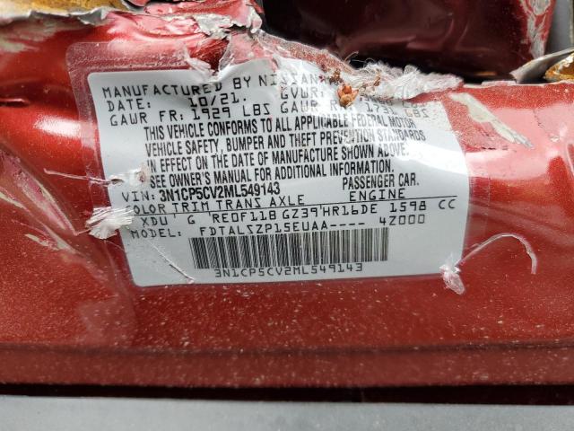 2021 NISSAN KICKS SV - 3N1CP5CV2ML549143