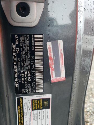 WDDWJ6EB6JF643154 Mercedes-Benz C 43 4matic Amg