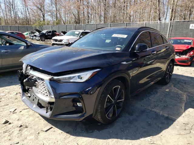 Infiniti QX55 Luxe salvage cars for sale: 2022 Infiniti QX55 Luxe