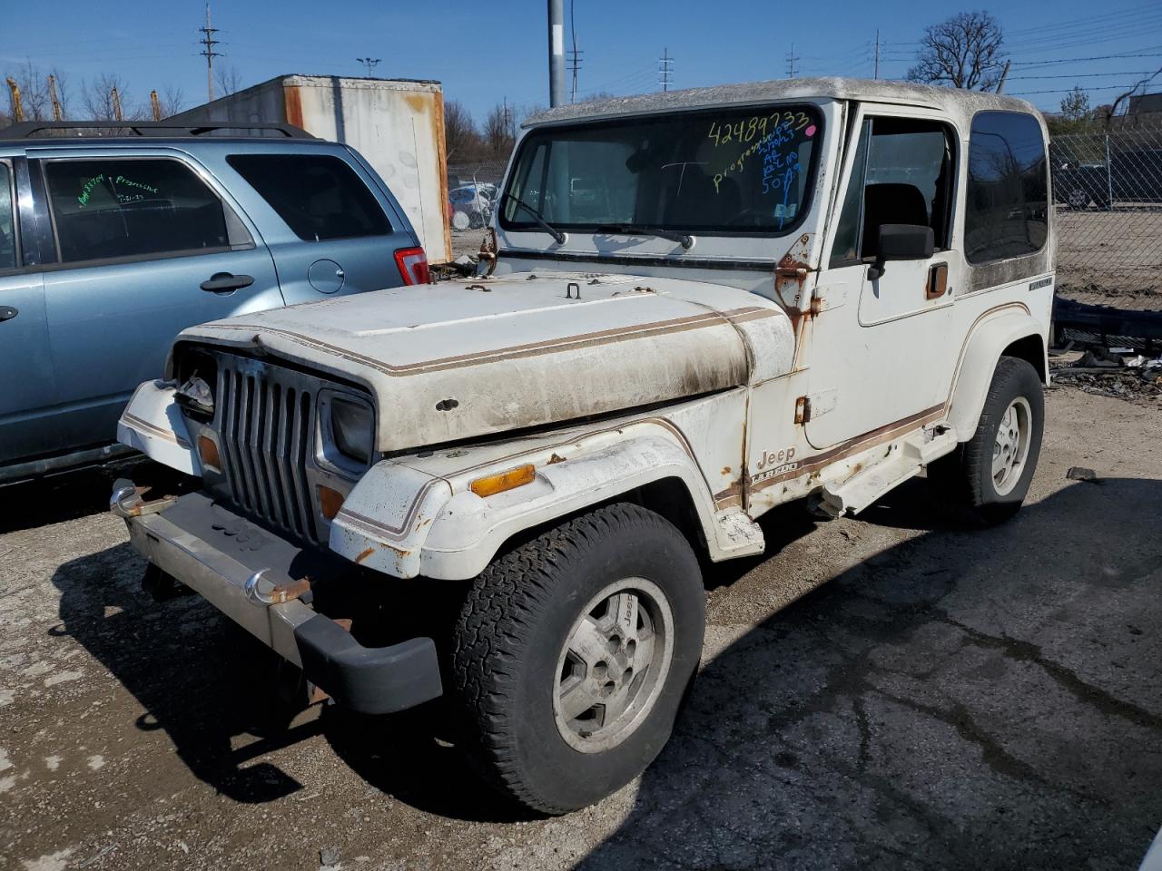 1987 Jeep Wrangler Laredo for sale at Copart Bridgeton, MO. Lot #42489*** |  