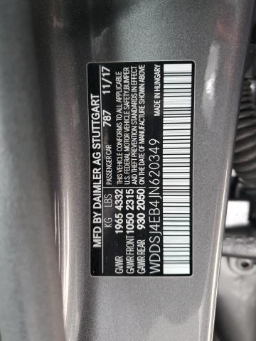 WDDSJ4EB4JN620349 Mercedes-Benz CLA 250