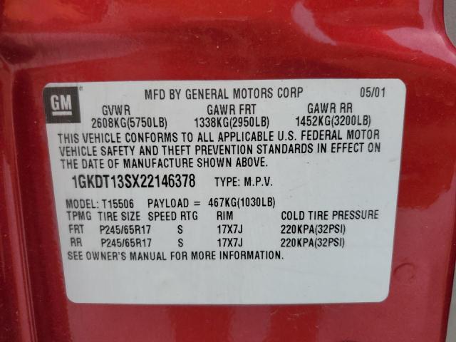 1GKDT13SX22146378 GMC Envoy