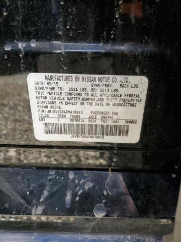2015 INFINITI Q50 BASE - JN1BV7AR4FM418615