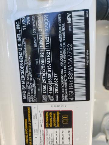2021 MERCEDES-BENZ GLE 350 4M 4JGFB4KB8MA367752