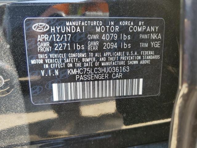 2017 HYUNDAI IONIQ SEL - KMHC75LC3HU036163