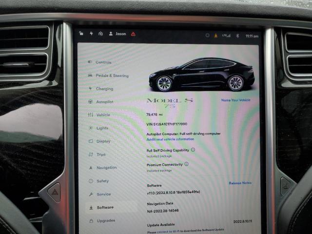 5YJSA1E17HF177090 Tesla MODEL S
