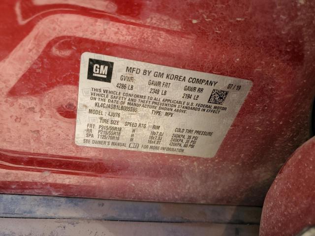 KL4CJASB1LB005595 Buick Encore Preferred