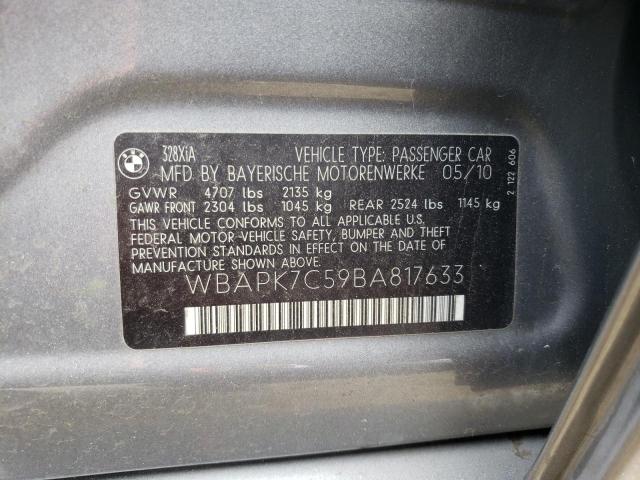 WBAPK7C59BA817633 BMW 328 XI