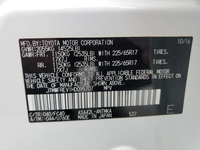2017 TOYOTA RAV4 XLE - JTMWFREV1HD095707
