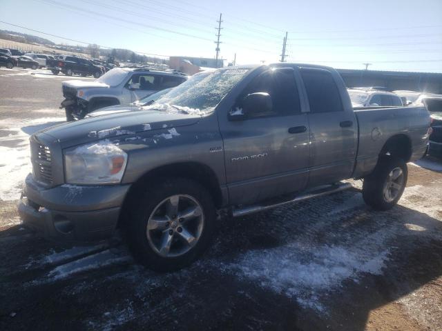 Salvage cars for sale from Copart Colorado Springs, CO: 2007 Dodge RAM 1500 ST