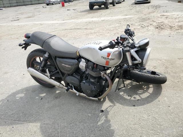 Salvage motorcycles for sale at Savannah, GA auction: 2017 Triumph 2017 Triumph Motorcycle Street Twin
