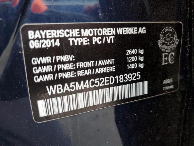 WBA5M4C52ED183925 BMW 535 XIGT