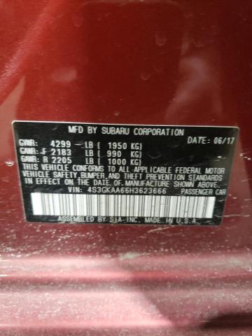 2017 SUBARU IMPREZA - 4S3GKAA66H3623666
