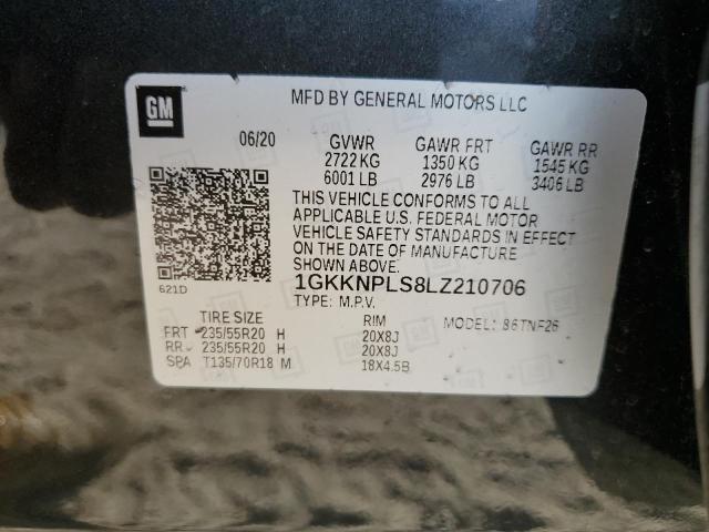 2020 GMC ACADIA DEN 1GKKNPLS8LZ210706