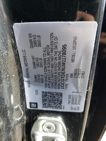 2021 CHEVROLET COLORADO Z 1GCGTDEN1M1178095