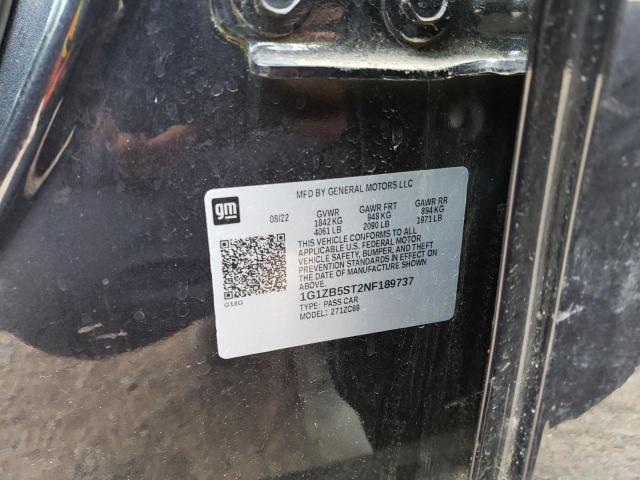 2022 CHEVROLET MALIBU LS 1G1ZB5ST2NF189737