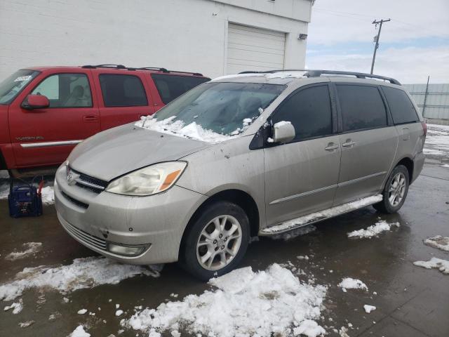 Salvage cars for sale from Copart Farr West, UT: 2005 Toyota Sienna XLE