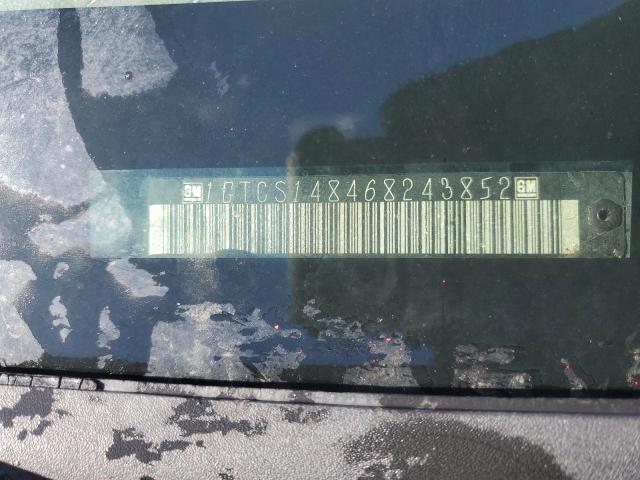 1GTCS148468243852 GMC Canyon