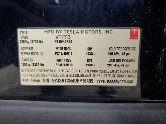 5YJSA1CN4DFP15499 Tesla MODEL S