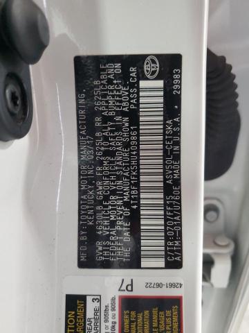 2017 TOYOTA CAMRY LE 4T1BF1FK5HU409861