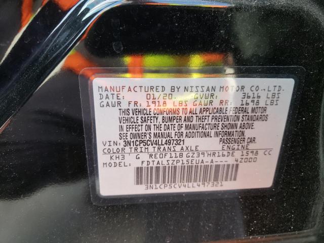 2020 NISSAN KICKS SV - 3N1CP5CV4LL497321