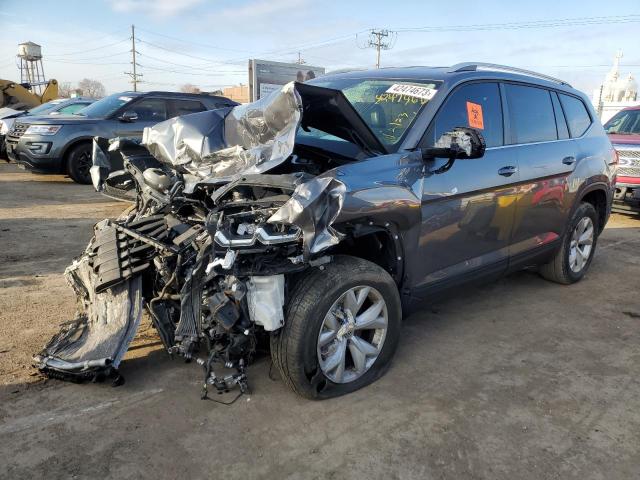 Salvage cars for sale from Copart Chicago Heights, IL: 2018 Volkswagen Atlas SE