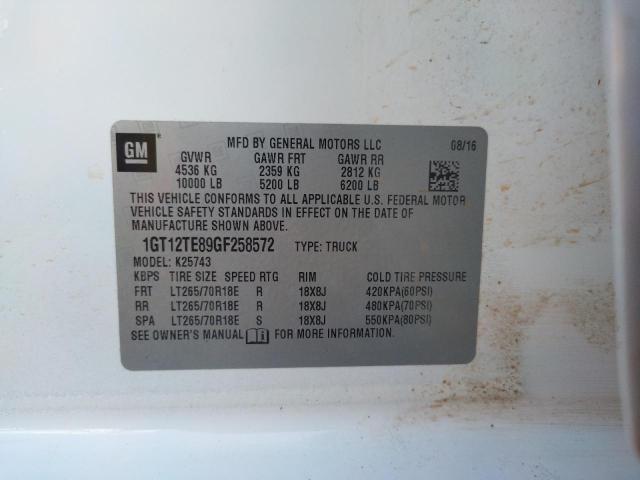 1GT12TE89GF258572 GMC Sierra K2500 Slt
