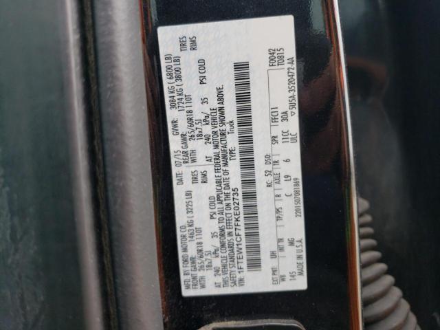 2015 FORD F150 SUPER 1FTEW1CF7FKE02735