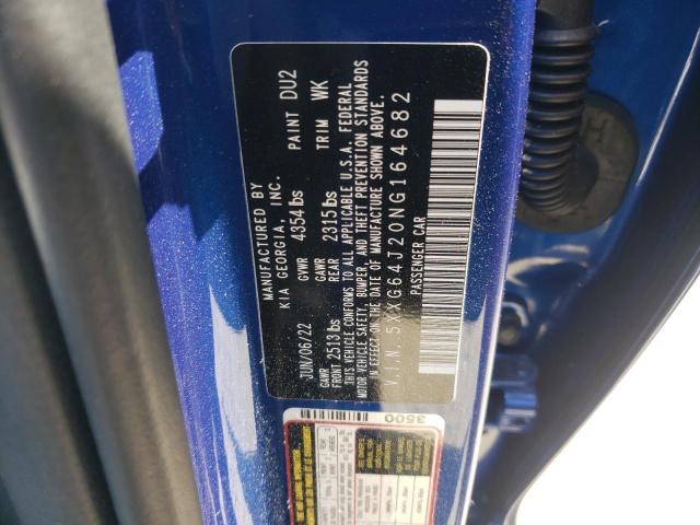 2022 KIA K5 GT LINE 5XXG64J20NG164682