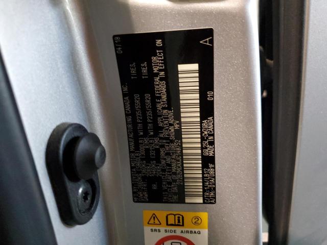2018 LEXUS RX 350 BAS 2T2BZMCAXJC148752