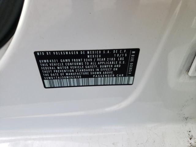 2016 VOLKSWAGEN JETTA SPOR - 3VWD17AJ3GM252795