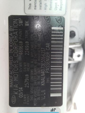 KNALN4D73E5164217 KIA Cadenza Premium