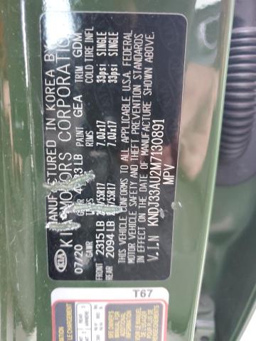 2021 KIA SOUL EX - KNDJ33AU2M7130891