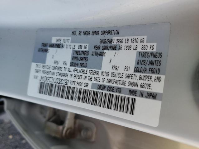 2018 MAZDA CX-3 JM1DKFC7XJ0320192