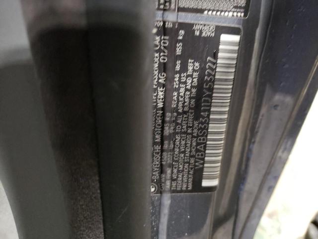WBABS33411JY53227 BMW 325 CI