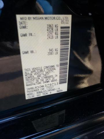2022 NISSAN ALTIMA SR 1N4BL4CV2NN379713