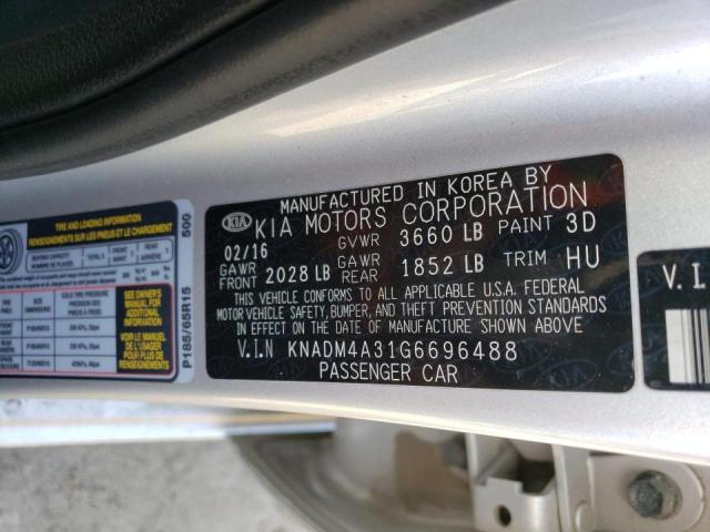 KNADM4A31G6696488 KIA Rio