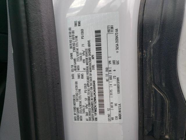 2018 FORD TRANSIT T- - 1FMZK1ZM6JKA68849