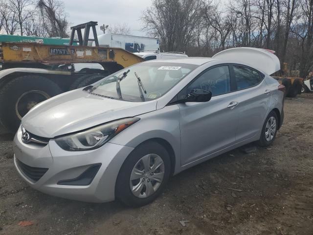 2016 HYUNDAI ELANTRA SE KMHDH4AE9GU490545