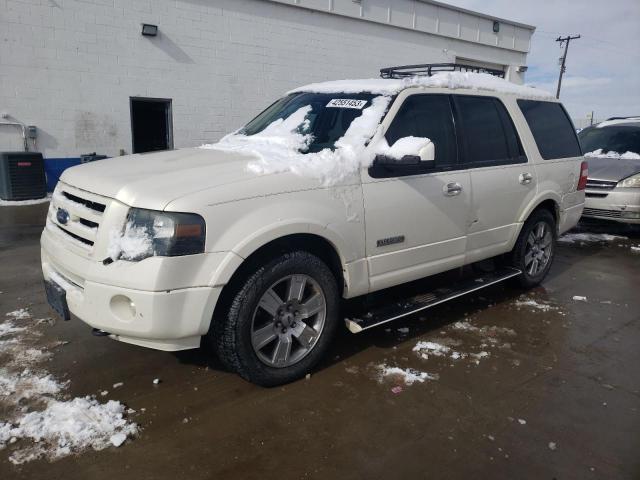 Salvage cars for sale from Copart Farr West, UT: 2008 Ford Expedition Limited