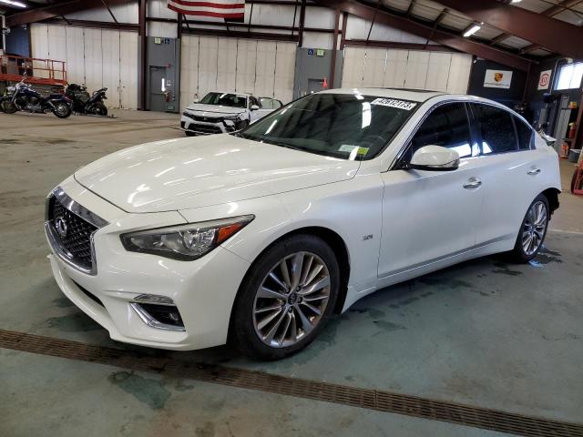 Infiniti Q50 salvage cars for sale: 2018 Infiniti Q50 Luxe